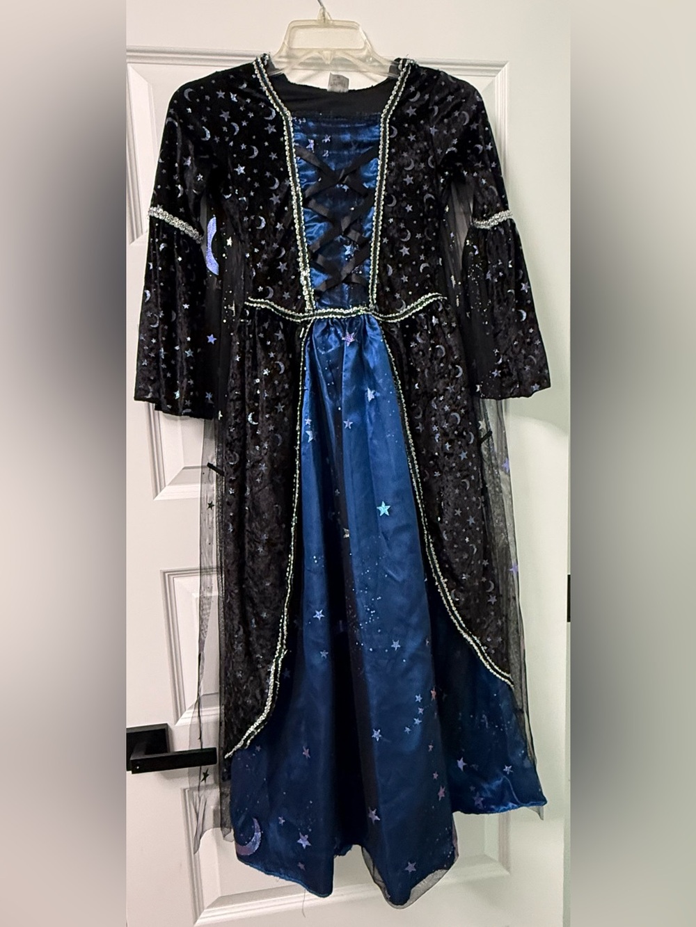 Kids Midnight Sorceress Costume Size M(8-10)